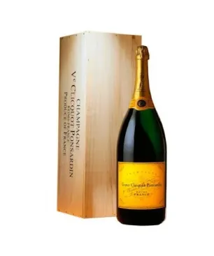Veuve Clicquot Brut Jeroboam 3l Caja de Madera