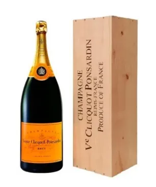 Veuve Clicquot Brut Salmanazar 9l Caja de Madera