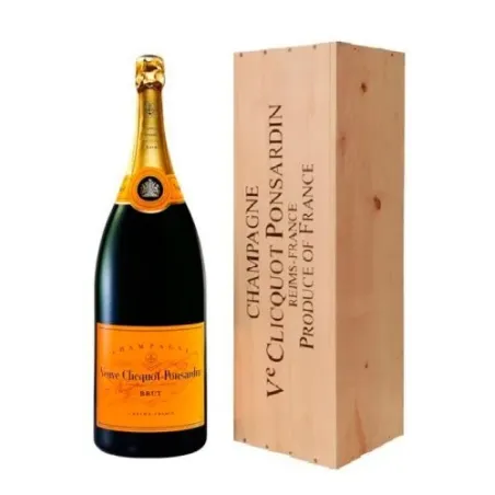 Veuve Clicquot Brut Salmanazar 9l Caja de Madera