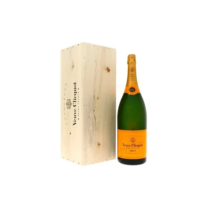 Veuve Clicquot Brut Balthazar Caja de madera 12l