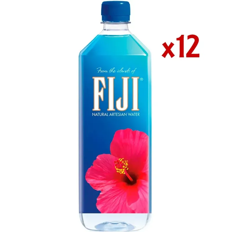 Agua Fiji Pacifico Caja 12