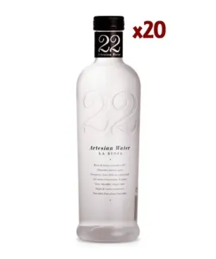 22 Artesian Water 522 ml Caja 20 uds