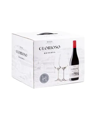 Pack 6 Glorioso Reserva + 6 Copas Regalo