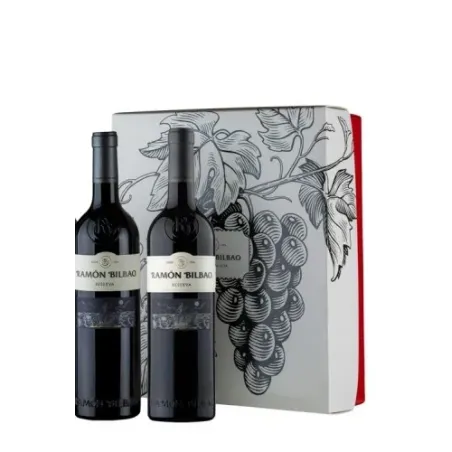 Estuche 2 botellas Ramón Bilbao reserva