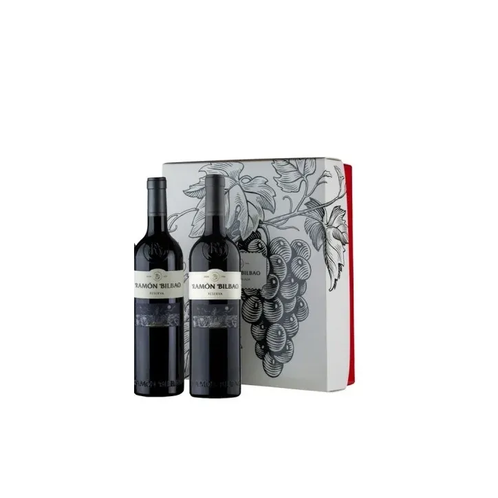 Estuche 2 botellas Ramón Bilbao reserva