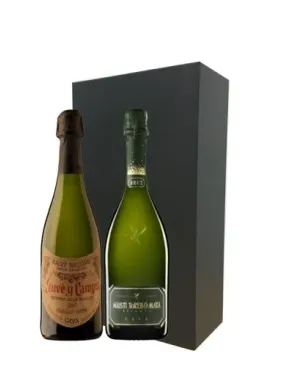 Estuche cava Juve y Camps Reserva de la Familia y Agustí Torelló