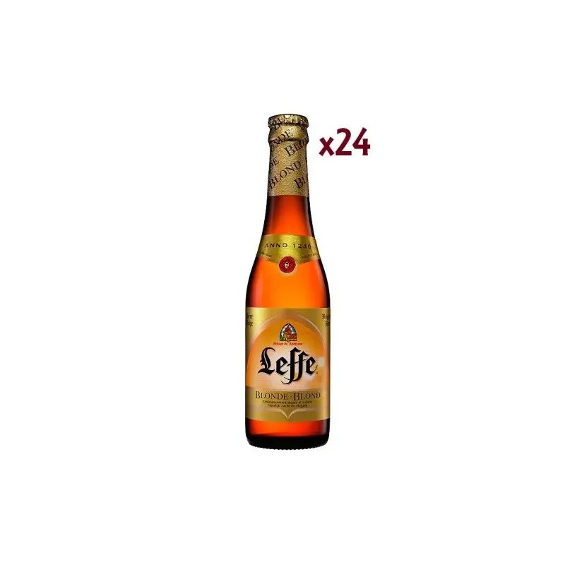 Leffe Blonde 33cl Caja 24 Uds