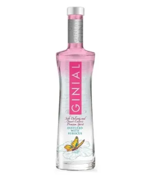 GINIAL ROSE LICOR DE HIBISCUS 70CL