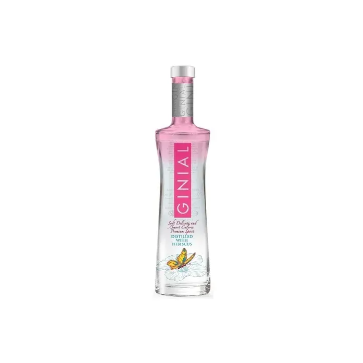 GINIAL ROSE LICOR DE HIBISCUS 70CL
