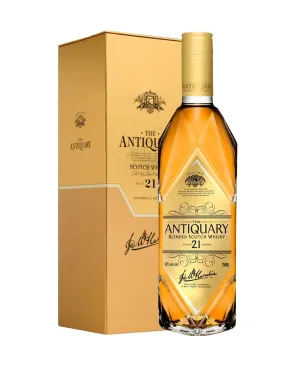 The Antiquary Blended Scotch Whisky 21 Años Estuche de Lujo