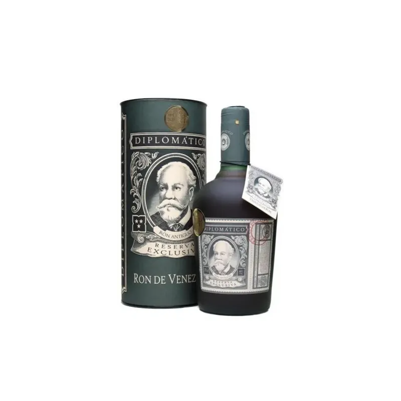 Ron Diplomático 12 años Reserva Exclusiva Estuchado