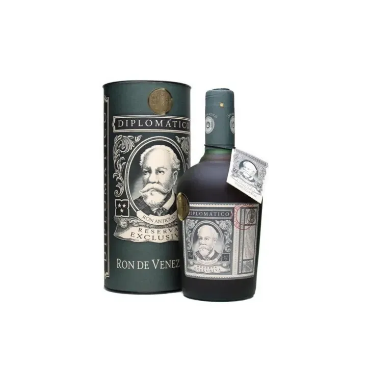 Ron Diplomático 12 años Reserva Exclusiva Estuchado