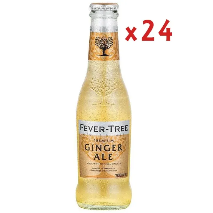 Caja Fever Tree Ginger Ale 24 Uds