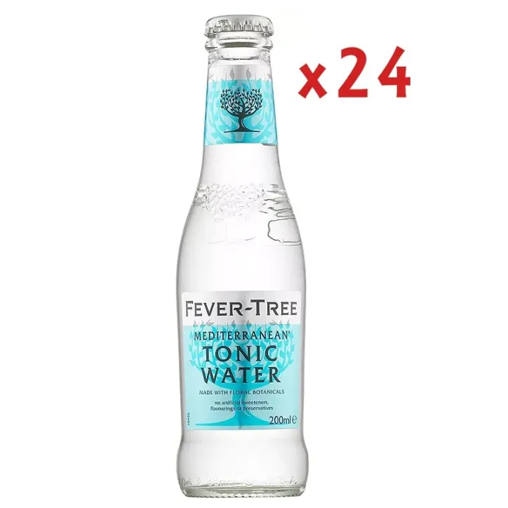 Caja Fever-Tree Tónica Mediterránea 24 Uds