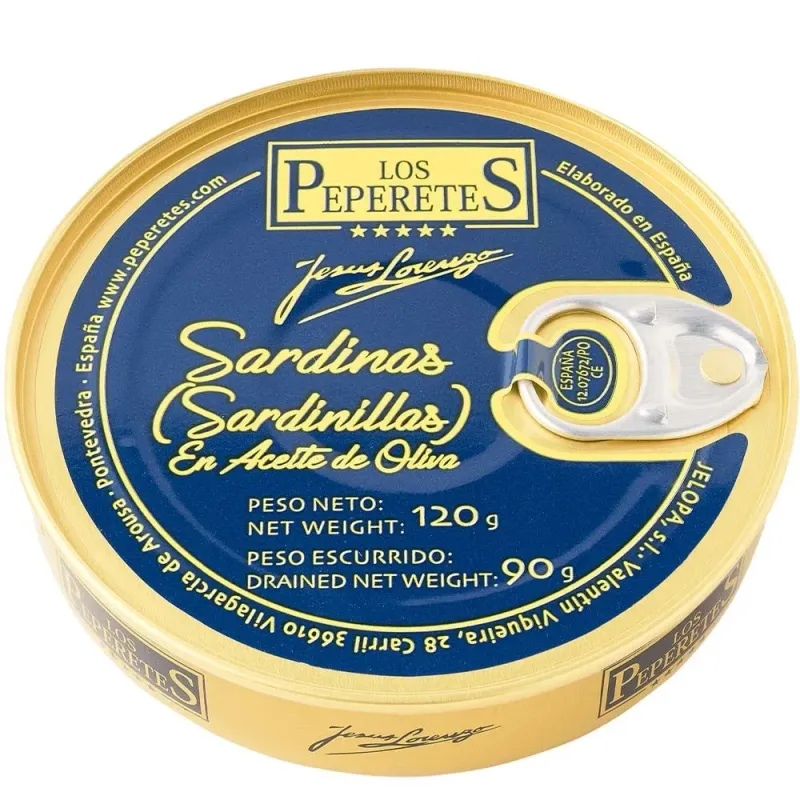 Sardinillas en Aceite de Oliva Peperetes 120 gr
