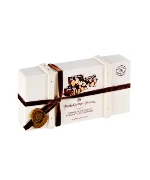 Turrón de chocolate fondant con almendras Premium Garrigós 300gr