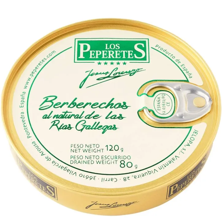 Berberechos Peperetes 40/50 120 gr