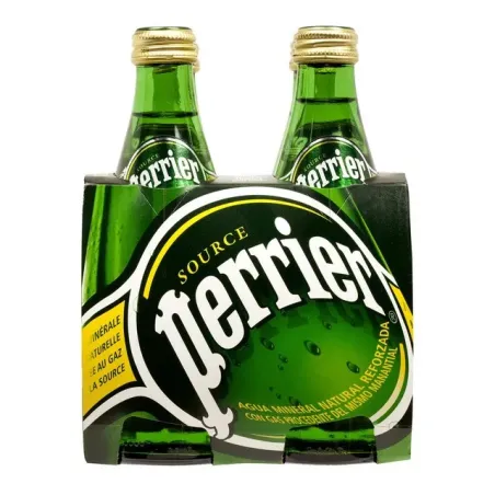 Agua Perrier 33cl. Caja-24 u Cristal.