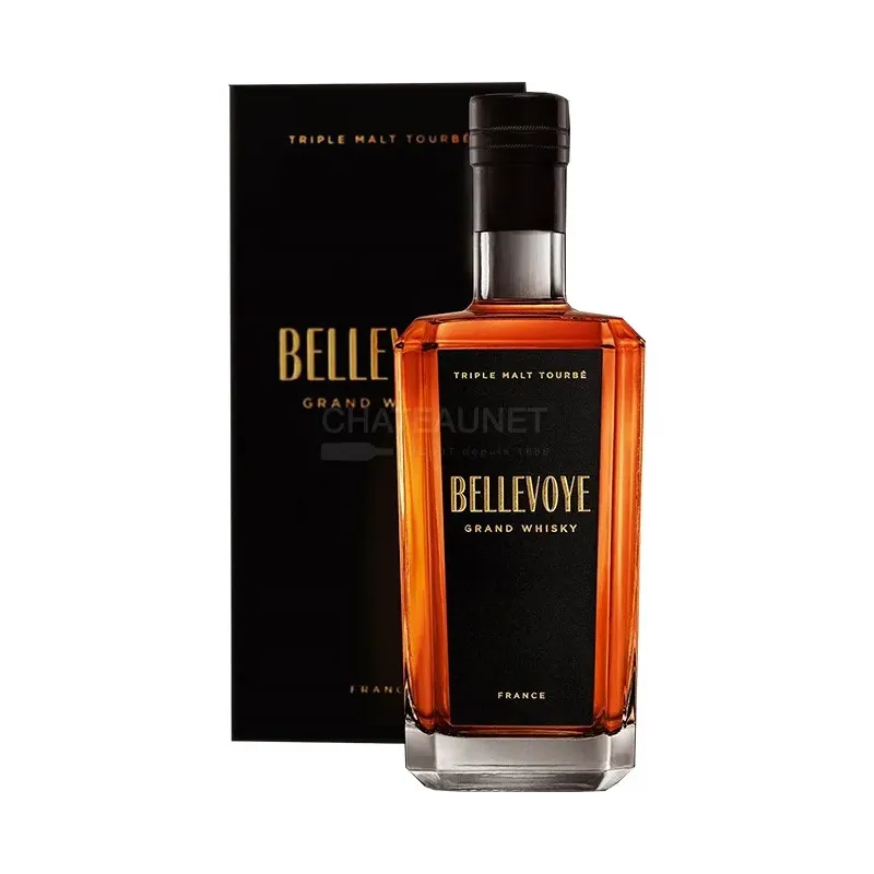 Whisky Bellevoye Noir Tourbe Estuche