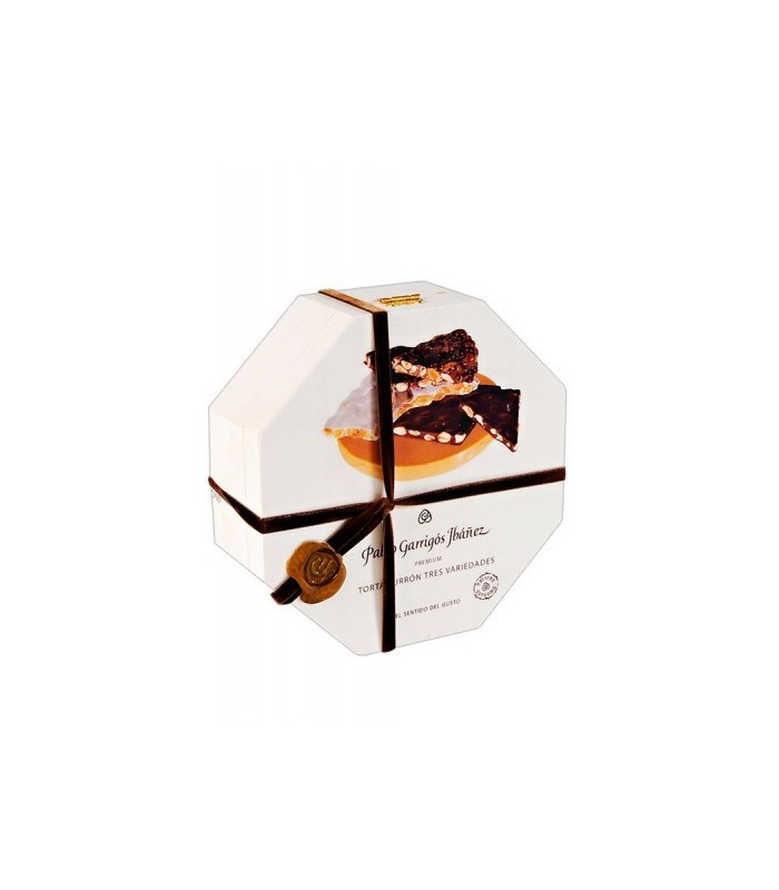 Torta Turrn 3 variedades Premium Garrigs 600gr
