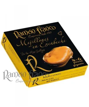 Mejillones En Escabeche Ramón Franco 4/6 und.