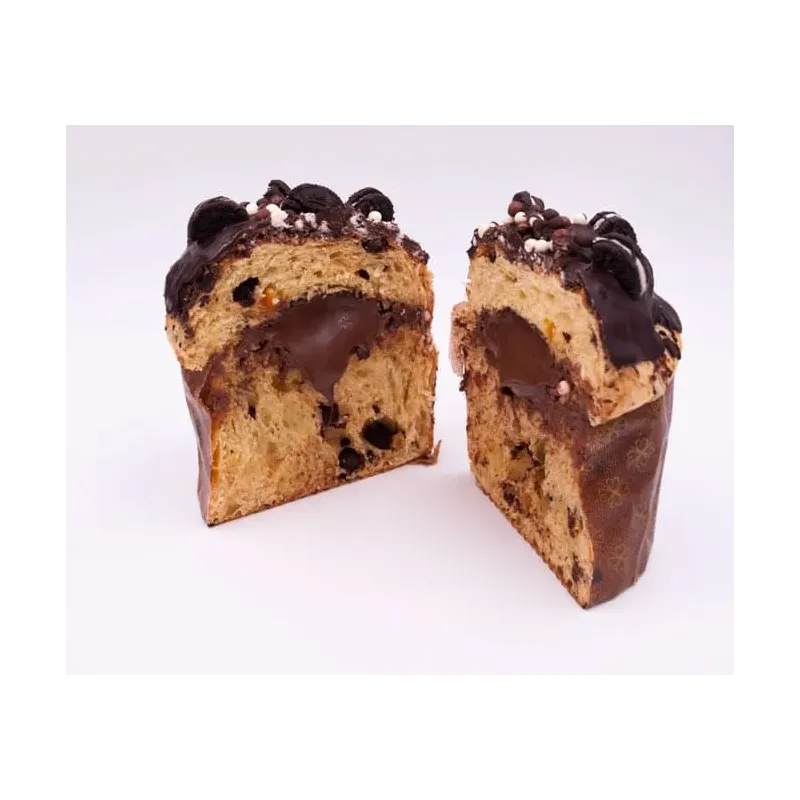 Panettone Cubierto y Relleno De Chocolate Juanfran Asencio 780gr.