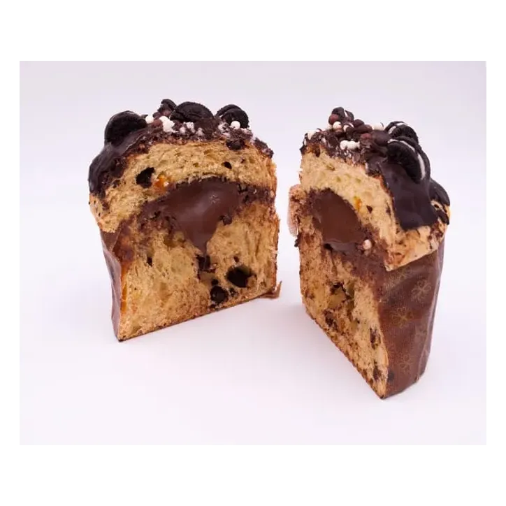 Panettone Cubierto y Relleno De Chocolate Juanfran Asencio 780gr.