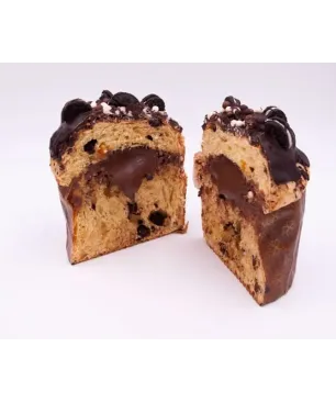 Panettone Cubierto y Relleno De Chocolate Juanfran Asencio 520 gr.