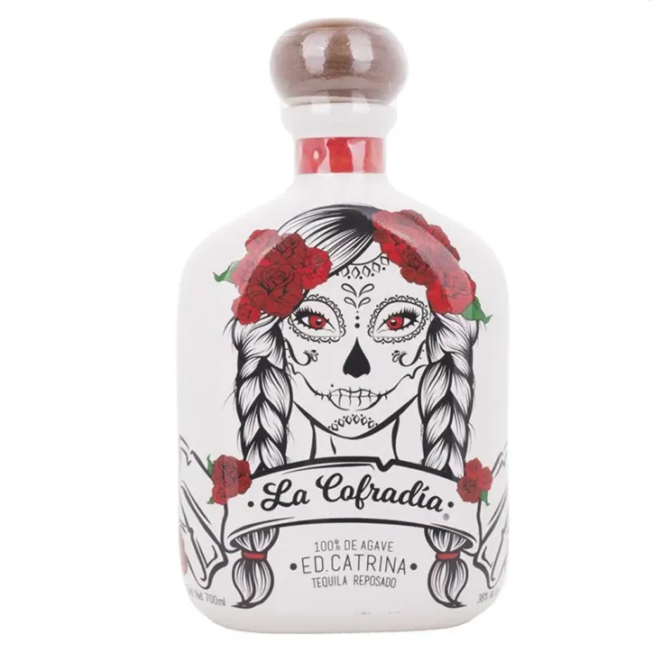Tequila la Cofradia Catrina Reposado 70cl.