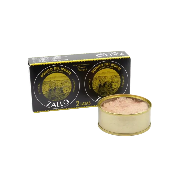 Bonito Del Norte Zallo En Aceite De Oliva 65gr. Pack -2