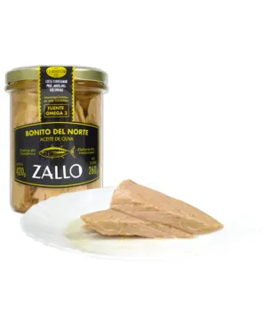 Lomos De Bonito Del Norte Zallo en Aceite De Oliva 400gr.