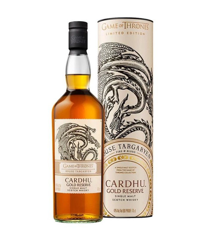 Cardhu Gold Reserve Ed. Especial Juego de Tronos: Casa Targaryen