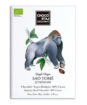 Choco Late Organiko Sao Tomé 80% .