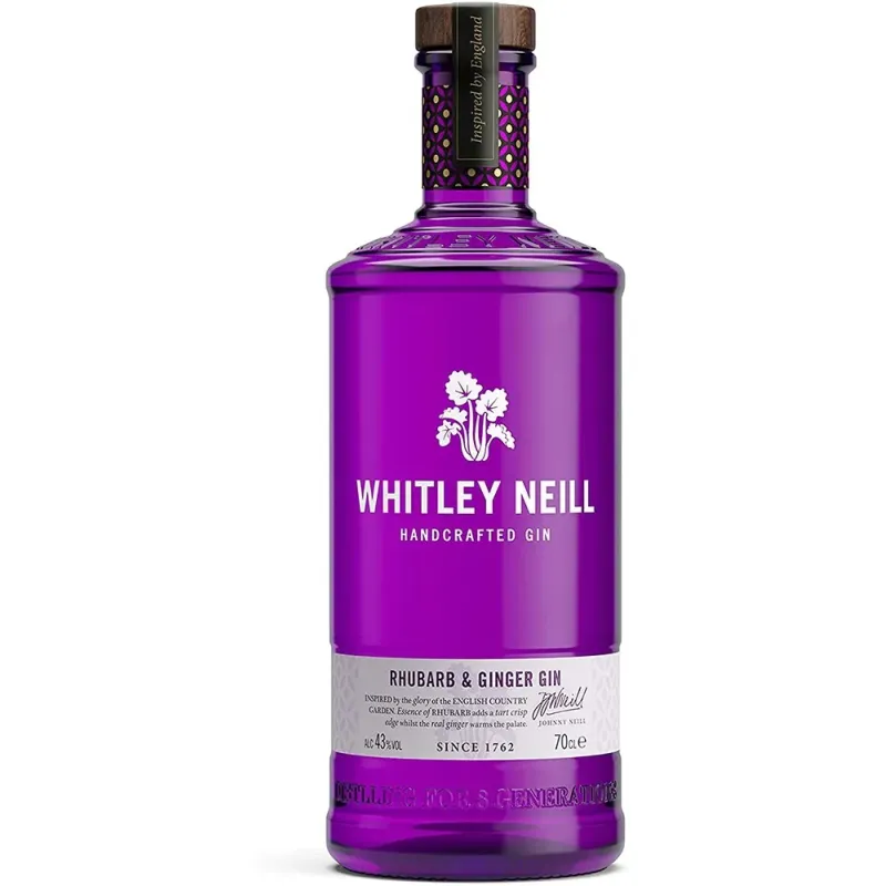 Whitley Neill Rhubarb & Ginger Gin 70cl.
