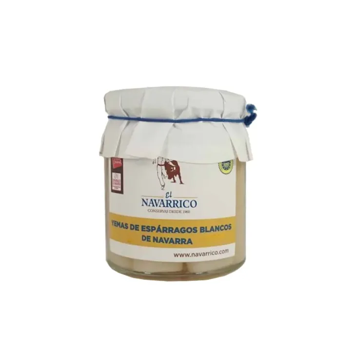 Yemas Esparragos Navarrico 1/4 250 Gr cristal