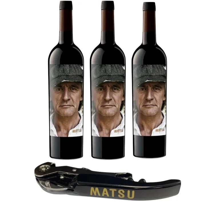 Pack 3 Botellas Matsu El Recio + 1 Abridor Profesional