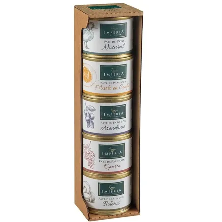 pack 5 Pates x 70gr Surtidos Imperia