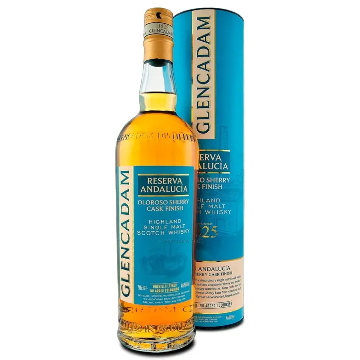 Glencadam Single Malt Whisky Reserva Andalucia