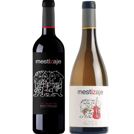 Pack Mustiguillo Mestizaje Blanco Y Tinto