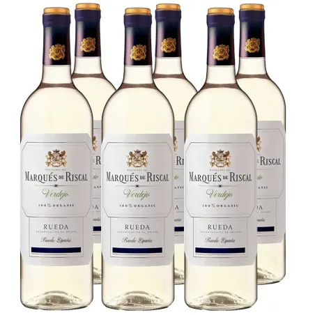 Caja 6 botellas Marqués Riscal Verdejo Organic 2023