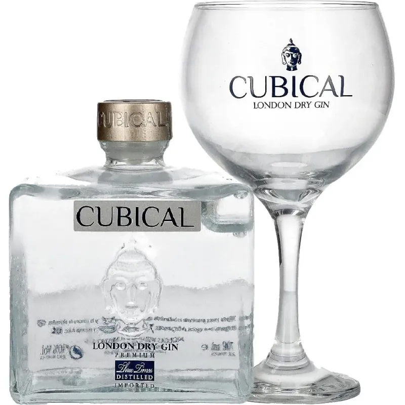 Estuche Cubical Premium Gin + Copa Balón