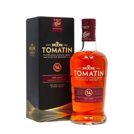 Tomatin Single Malt Whisky 14 Años + Estuche