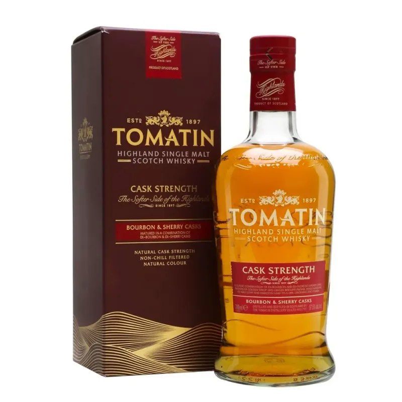 Tomatin Single Malt Whisky Cask Strength + Estuche