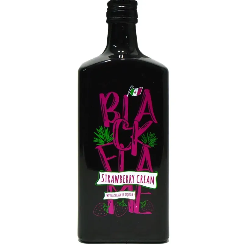 Licor Crema Black Flame Fresa