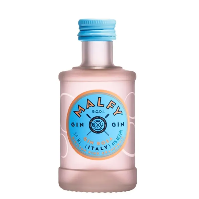 Malfy Rosa Miniatura 5Cl. Caja 15 Ud.