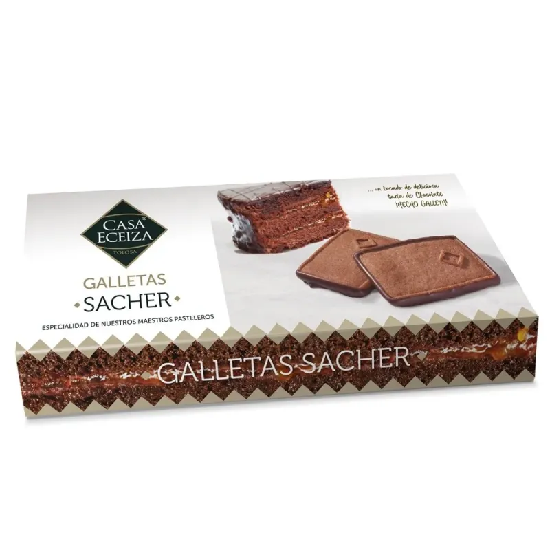 Galleta Chocolate Sacher Casa Eceiza 120gr