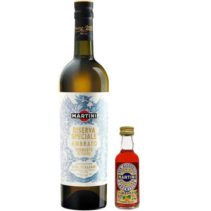 Martini Riserva Ambrato + Miniatura Martini