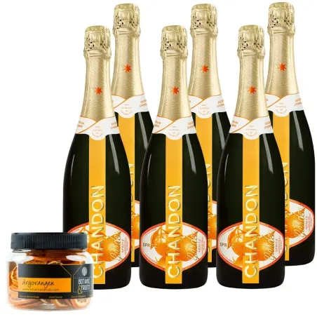Chandon Garden Spritz Pack 6 botellas + Naranja Deshidratada 70gr