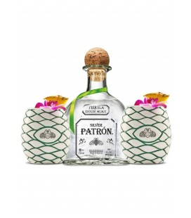 Tequila Patron Silver + Dos Vasos Tiki