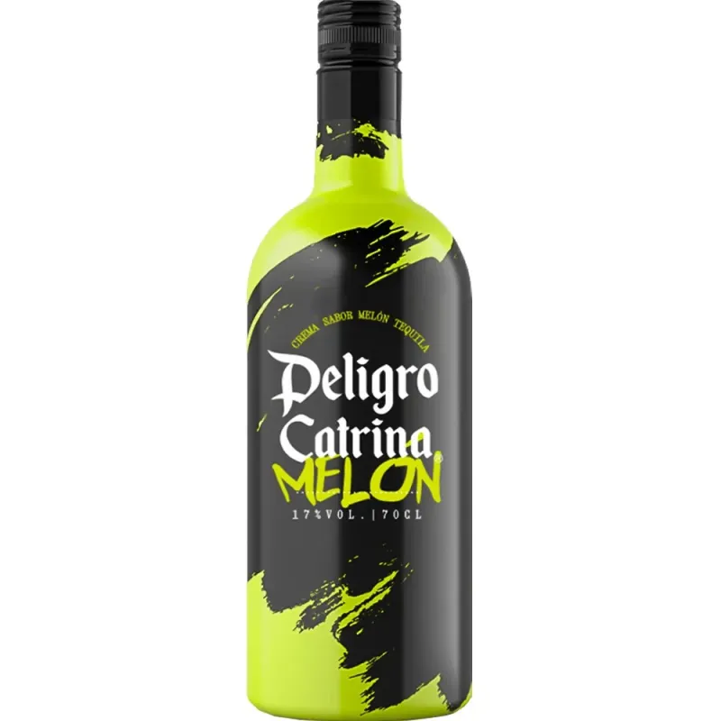 Licor Crema Tequila Peligro Catrina Melón 70Cl.